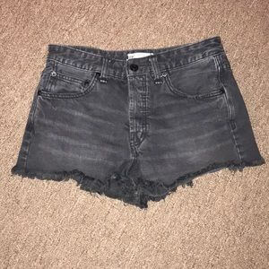 Free People Jean shorts